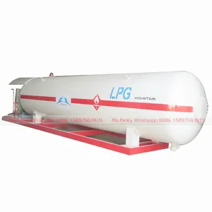 10 Tonnen LPG-Flaschen tankstelle, 20000Liter LPG-Gasfüll anlagen, 10MT LPG Skid