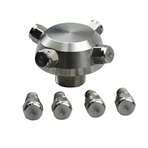 Boquilla Atomizadora de Alta Presión de Acero Inoxidable Seagull, Cabezal de Pulverización Cónico de 4 Vías para Desinfección, Eliminación de Polvo y Extinción de Incendios - Product Image 3