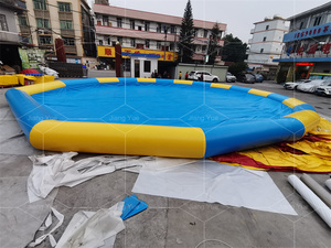 Piscina inflable personalizada para niños, PISCINA DE <span class=keywords><strong>BOLAS</strong></span> con bola de agua para caminar - Product Image 3