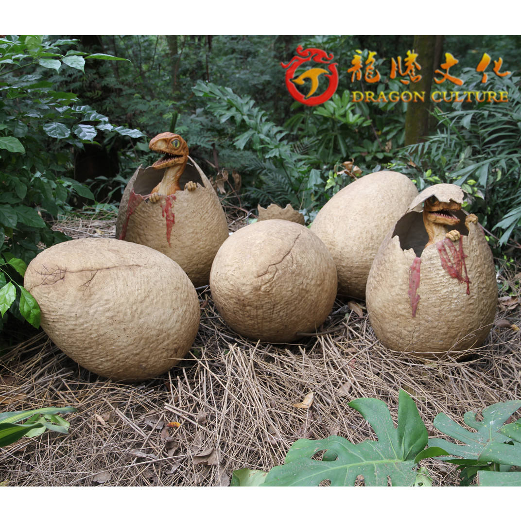 Uovo artificiale di dinosauro