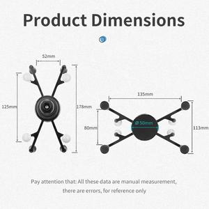 Support de <span class=keywords><strong>tablette</strong></span> flexible 2 en 1 pour pare-brise/<span class=keywords><strong>verre</strong></span> de voiture avec ventouse, support de téléphone pour voiture pour montage Ram - Product Image 6