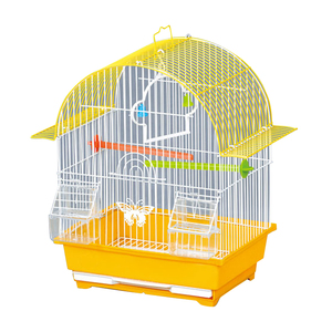 Piège à oiseaux en fil de fer métallique personnalisable, cage avec poignée et plateau amovible, design de cage à oiseaux, 50 unités - Product Image 5