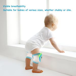 Antiscivolo e proteggere i bambini scaldino ginocchio e traspirante 3D Mesh ginocchiere per bambini per gattonare per ragazzi e ragazze - Product Image 2