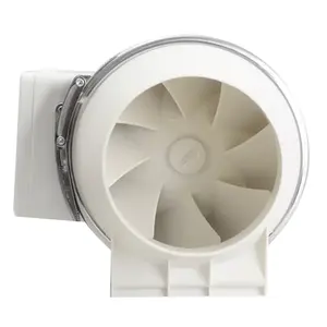 Fan manufacturer 6 inch inline fan High Speed Duct Fan With Controlled for HVAC Exhaust And Kitchen
