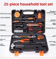 Nuevo kit integral de herramientas de hardware-Juego de herramientas de combinación manual de uso doméstico Llaves y destornilladores Reparación de vehículos