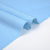 Tissu sergé jacquard extensible 2026, 65% coton, 33% polyester, 2% élasthanne, pour jupes et vêtements de garçons