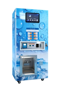 Thẩm thấu ngược nước máy bán hàng tự động 24 giờ, máy bán nước đá đóng gói tự động, máy bán nước đá tự động - Product Image 2