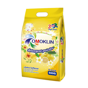 Lessive en poudre OEM 500g à mousse riche, détergent tout usage pour lavage à la main, provenant d'usine chinoise - Product Image 1