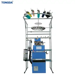 TONGDA TDS-4 "산업 자동 4 인치 일반 및 테리 양말 만드는 기계