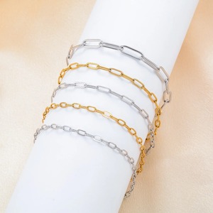 Cadena de Collar para Mujer de Acero Inoxidable de Alta Calidad en Tendencia, Color Oro/Plata, Venta al por Mayor - Product Image 5