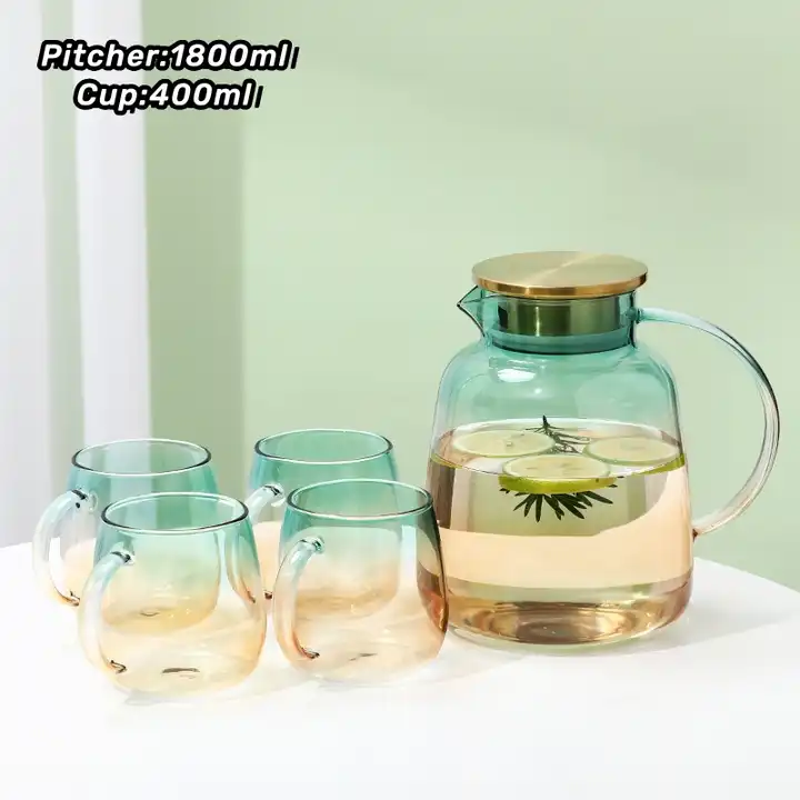 Set E(1 Pichet + 4Mugs)