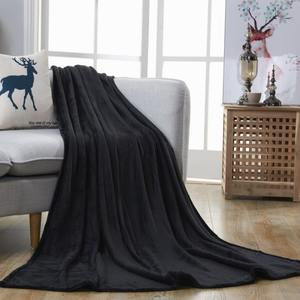 Manta de Flanela Grossa e Aconchegante de Cor Sólida para Sofá, Cama e Inverno - Product Image 2