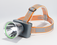 Linterna Frontal Industrial Profesional de Alta Potencia, Láser Blanco de 9600, Haz de Luz de 640LM, Linterna de Búsqueda para Minería y Camping, Lámpara Recargable de 5600mAh