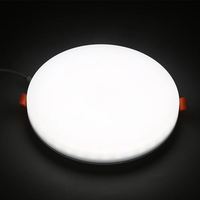 Plafonnier LED rond de 24 W, 17 cm, découpe arrière, cadre réglable, sans cadre