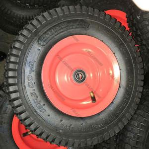 Pneu de brouette <span class=keywords><strong>13</strong></span> pouces <span class=keywords><strong>5.00</strong></span>-<span class=keywords><strong>6</strong></span> roue en caoutchouc gonflable pneumatique pour brouette/chariot à main/antidérapant 13X5.00-<span class=keywords><strong>6</strong></span> - Product Image 3