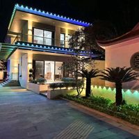 Luces LED RGBIC Inteligentes de Alto Brillo, Resistentes al Agua IP68, para Decoración de Aleros y Pantallas de Matriz de Puntos en Exteriores