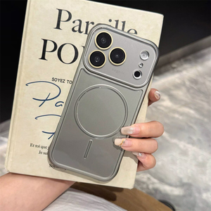 Funda magnética para iPhone 18, 17, 16 Pro, con protección para la cámara, tacto frío, color sólido, carcasa rígida de PC para iPhone 18 Pro Max - Product Image 4