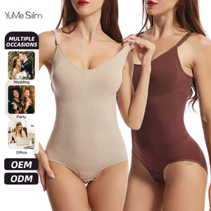 Yume กางเกงชั้นในกระชับสัดส่วนไร้รอยต่อขนาดพิเศษสำหรับผู้หญิงกางเกงในกระชับสัดส่วนควบคุมหน้าท้อง - Product Image 1