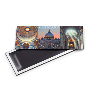 Venta al por mayor imanes de nevera Italia <span class=keywords><strong>Roma</strong></span> Ciudad del Vaticano 90*65mm 50*120mm 80*53mm imán de nevera foto personalizada imán - Product Image 3