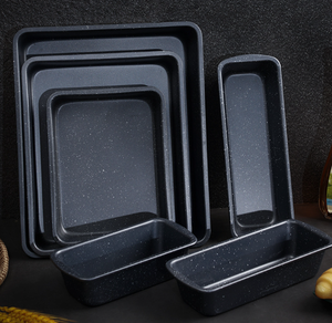 Hình chữ nhật dày Carbon thép không dính chịu nhiệt <span class=keywords><strong>Baking</strong></span> Pan bánh khuôn mẫu cho nhà bếp nhà hộp - Product Image 1