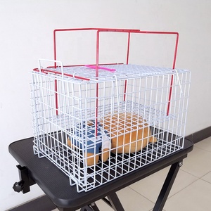 LIZE PET <span class=keywords><strong>Jaula</strong></span> Plegable de Acero Inoxidable Ecológica con Diseño de Animales, Transportín, <span class=keywords><strong>Trampa</strong></span>, Contenedor y Caja de Contención <span class=keywords><strong>para</strong></span> Gatos y <span class=keywords><strong>Perros</strong></span> - Product Image 2