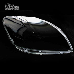 YEA AUTO Cache-phare de voiture, lentille de phare en verre pour Toyota Vios, cache-lentille 2008 - 2012, <span class=keywords><strong>abat</strong></span>-<span class=keywords><strong>jour</strong></span> en PC, coque transparente - Product Image 6