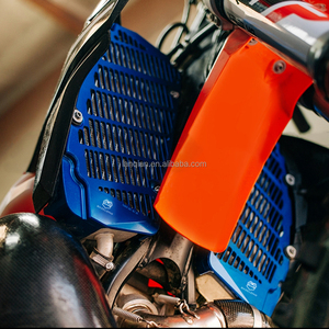 Accessoires moto Radiateur Garde Radiateur Grille Couverture Pour <span class=keywords><strong>GASGAS</strong></span> <span class=keywords><strong>EC</strong></span> EX MC 125 250 300 250F <span class=keywords><strong>350F</strong></span> 450F 125MC 250EC 300EX - Product Image 6
