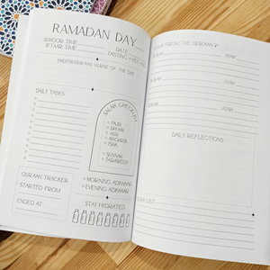 Tùy chỉnh hoàn hảo ràng buộc Tạp Chí với bù đắp giấy kế hoạch 2024 2025 A5 tổ chức ramadan planners lịch kế hoạch - Product Image 5