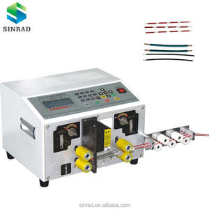 آلة قطع وتجريد الأسلاك الكهربائية الأوتوماتيكية لضفائر الأسلاك الكهربائية للسيارات AWG14-32 تيار متردد 220 فولت - Product Image 2