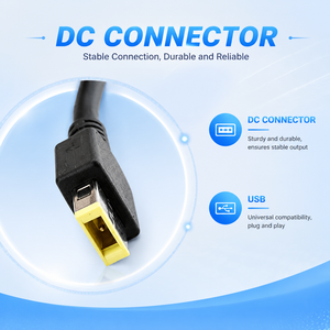 อะแดปเตอร์โน้ตบุ๊ค 170W 20V 8.5A สำหรับ Lenovo พร้อมระบบป้องกันไฟฟ้าลัดวงจร  อะแดปเตอร์จ่ายไฟโน้ตบุ๊คแบบ Type-C USB PD - Product Image 2