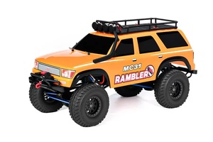 VRX RH1052 MC31 Rambler รถบังคับวิทยุแบบครอว์เลอร์ ขนาด 1/10 ขับเคลื่อน 4 ล้อ ใช้มอเตอร์ไฟฟ้า 550 ระยะฐานล้อ 313 มม. ความถี่ <span class=keywords><strong>2</strong></span>.4GHz พร้อมใช้งาน (RTR) สำหรับวิ่งออฟโรด รถบั๊กกี้วิ่งบนหิน อะไหล่รถ - Product Image 4