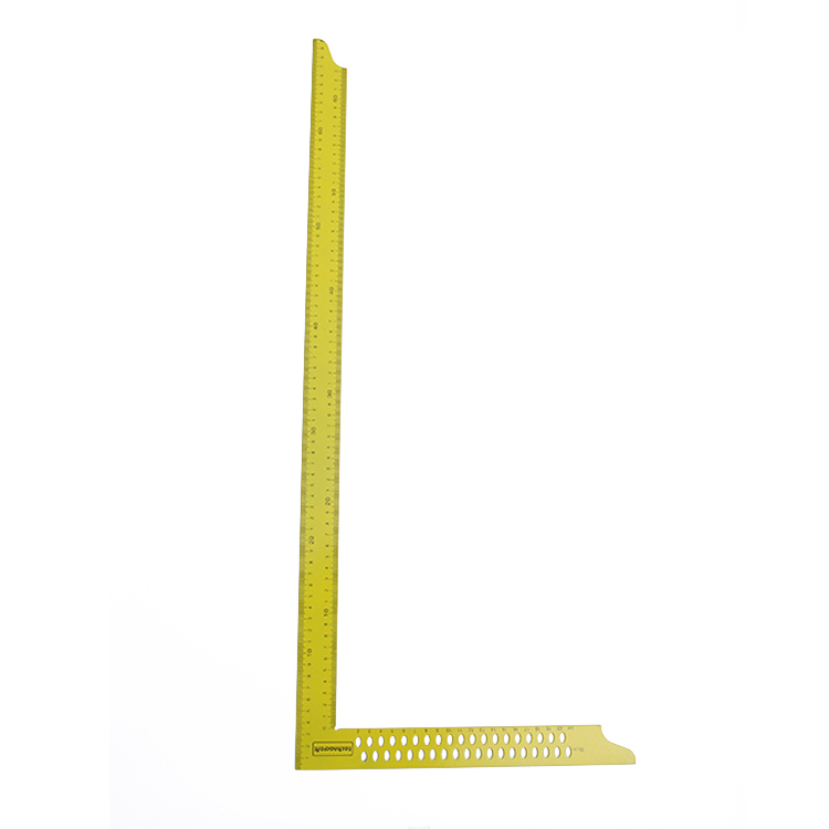 Haute Précision A3 Acier 300mm Multifonctions Outil de Mesure L Règle Carrée D'angle