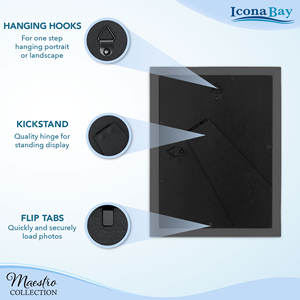 Hot Selling Modern 5X7 Certificate Art <b>Frames</b> PS Silver <b>Plastic</b> <b>Picture</b> <b>Frames</b> with Wood for Home Decorations - Product Image 3