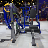 Máquina de remo sentado comercial Kaishi, equipo de entrenamiento de músculos de espalda, equipo de entrenamiento de fuerza para gimnasio