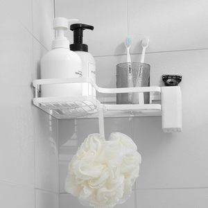 Modern Stainless Steel Metal Double Tier 5-Layer Multifunctional Standing Folding <b>Storage</b> <b>Rack</b> Bathroom Kitchen Use Holder - Product Image 3