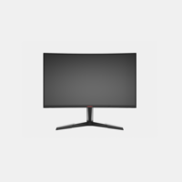KOORUI Moniteur de Jeu 27" FHD 1080P, Écran d'Ordinateur Incurvé VA R1500 180Hz 1ms, Hauteur Réglable pour Gamer