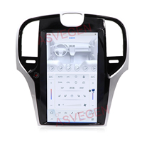 Lecteur DVD radio audio vidéo GPS de voiture avec écran vertical 13,3 pouces Qualcomm Android stéréo pour Chrysler 300C 300 300S 2013-2019 Carplay