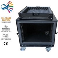 Boîtier de transport OEM 8U avec porte coulissante antichoc, étanche IP65, personnalisé pour amplificateur
