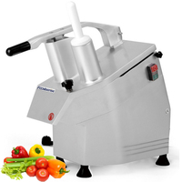 Commerciële Elektrische Ui Chopper Groentesnijder Voor Restaurant Multifunctionele Verstrekte Fruitsnijmachine
