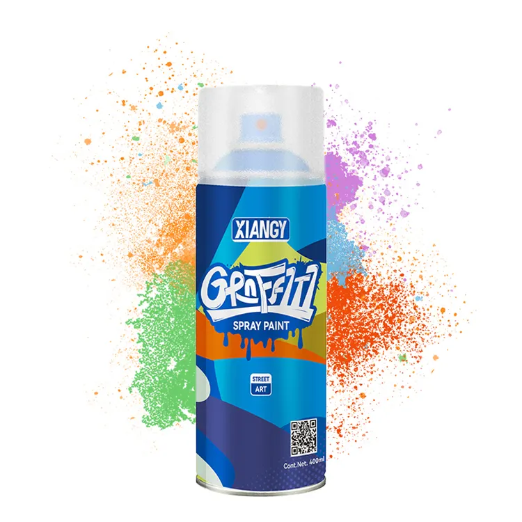 Pintura en aerosol de grafiti de pintura de recubrimiento de 450ML de secado rápido de alta calidad