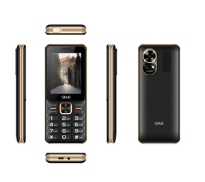 โทรศัพท์มือถือคุณภาพสูง SIMI G480 หน้าจอ 2.4 นิ้ว รองรับ 4G สองซิม ปุ่มกด ทนทาน หน่วยความจำขยายได้ รองรับภาษาสเปน เยอรมัน ฝรั่งเศส - Product Image 1
