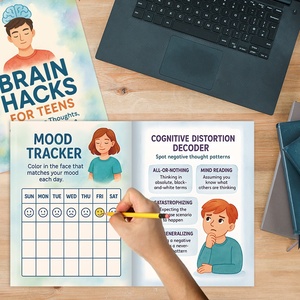 Trucs pour l'esprit des adolescents : <span class=keywords><strong>secrets</strong></span> de puissance cérébrale, entraînement aux compétences de concentration, carnet de notes cadeau - Product Image 4