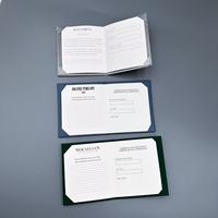 Empaque de Lujo para Documentos, Tarjeta de Garantía de Joyería, Certificado Personalizado, Papel con Grabado, Certificados de Valoración de Joyería, Porta Tarjetas