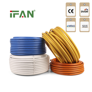 Tubería IFAN de <span class=keywords><strong>5</strong></span> Capas Multicapa Compuesta PERT AL PERT para Calefacción por Suelo Radiante, Tubería PEX Aislante Láser, Tubería Flexible <span class=keywords><strong>UMF</strong></span> PEXA para Plomería - Product Image 1
