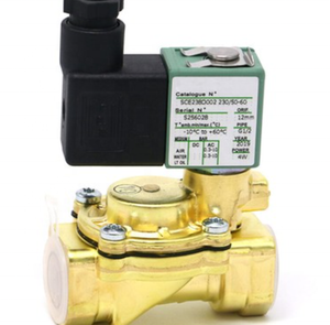 Vannes Solénoïdes Série 238 à Commande Pilotée Intégrée SCE238D002 SCE238D001 24VDC avec Corps en Laiton - Product Image 2