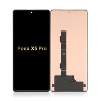 LCD murah untuk Xiaomi Poco C40 F3 F4 GT F5 Pro M3 M4 M5 M5s X3 NFC X4 X5 Pro, layar pengganti Aksesori