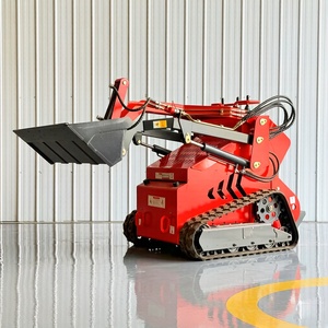 รถตักล้อยางขนาดเล็กสำหรับงานก่อสร้าง วางทรายซ้อนกันได้ - Product Image 2