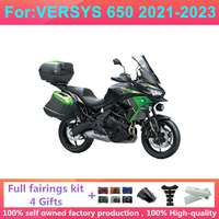 Kit de carénage complet moulé par injection pour moto, compatible avec Versys 650 KLE650 2021 2022 2023, carénages en plastique