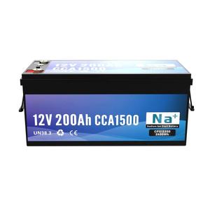 แบตเตอรี่โซเดียมไอออน 12V 200Ah จากโรงงานโดยตรง แบตเตอรี่สตาร์ท-สต็อปสำหรับงานหนัก CCA สูง อายุการใช้งานยาวนาน สำหรับรถบรรทุกและรถบัส - Product Image 1