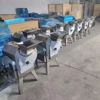 Korting Aanbieding Eenvoudig te reinigen Enkelvoudige Kop Multifunctionele Fruit- en Groentehakker Snijder Reepjes Kubus Processor Snel demonteerbaar Modulair